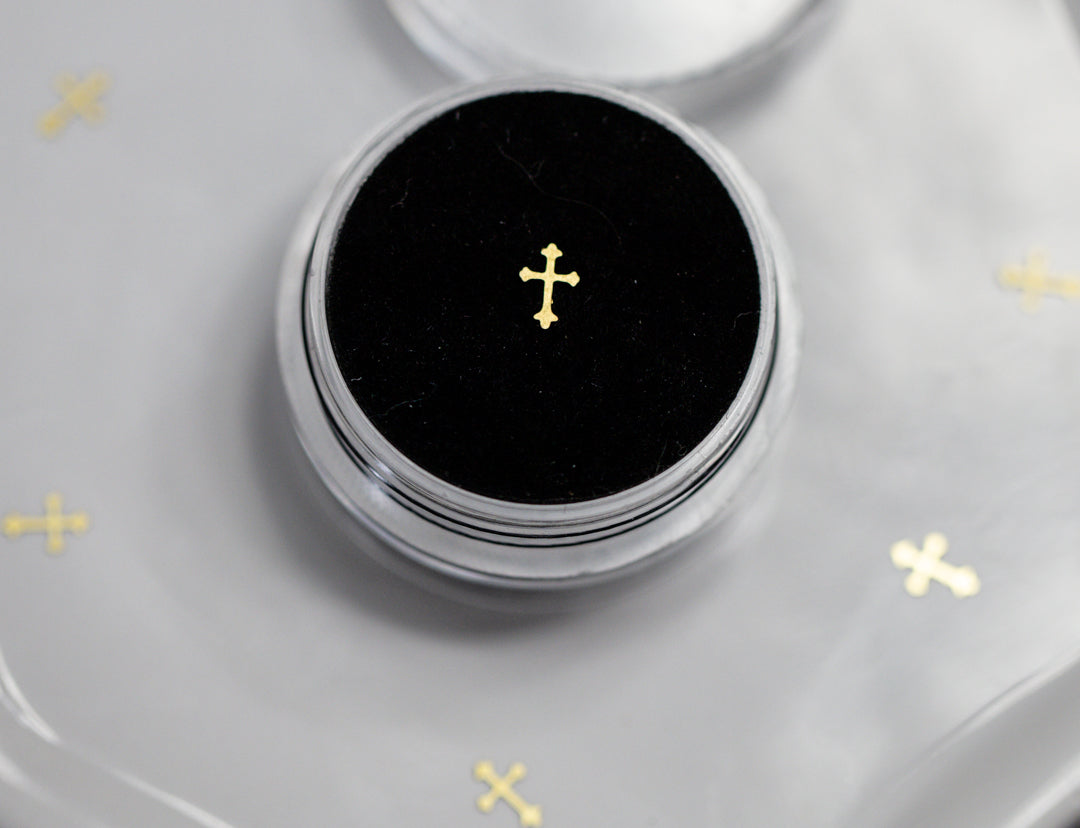Flared Cross (18k Gold-Plated)