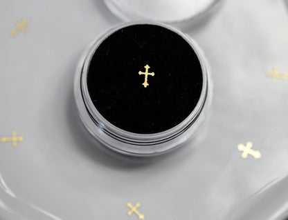 Flared Cross (18k Gold-Plated)