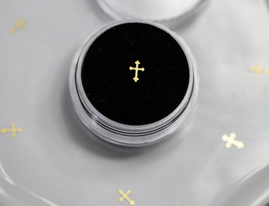 Flared Cross (18k Gold-Plated)