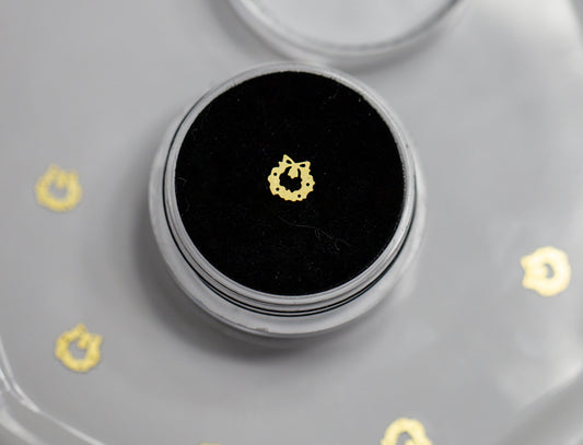 Christmas Wreath (18k Gold-Plated)
