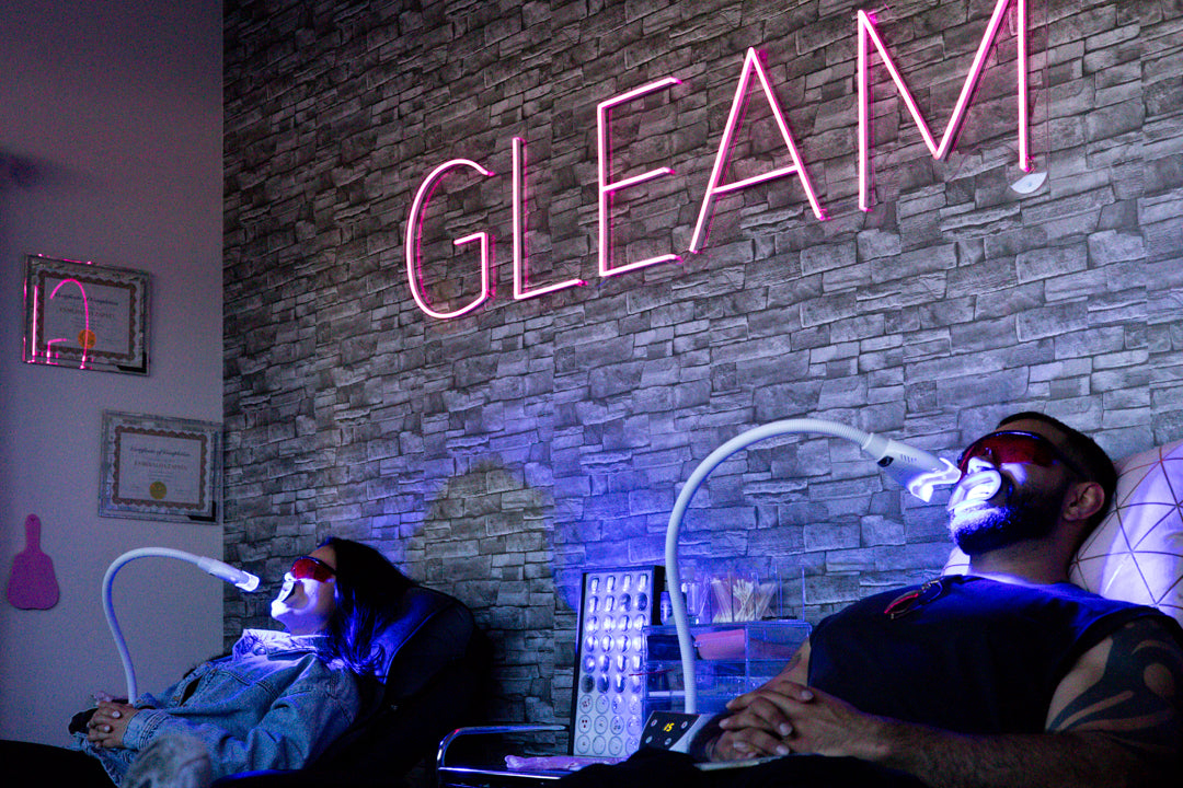 Teeth Whitening Treatment with GLEAM